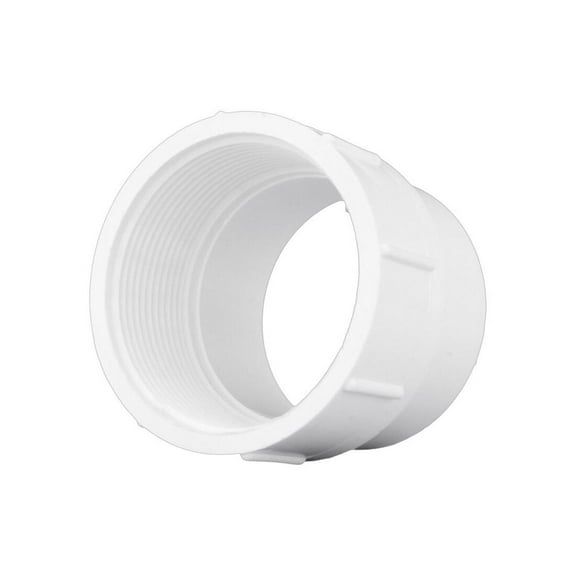 Charlotte Pipe & Foundry PVC001051000HA PVC-Dwv Cleanout Adapter 3 in.