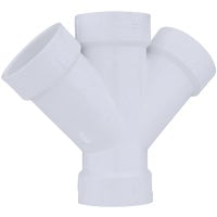 Charlotte Pipe & Foundry PVC006110600HA 1.5 in. Y Double Wye