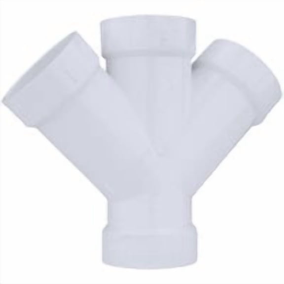 Charlotte Pipe & Foundry PVC006110800HA 2 in. Double Wye