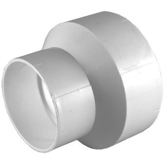 Charlotte Pipe & Foundry PVC011020600HA PVC-Dwv Reducing Coupling  3 x 1.5 in. Bulk