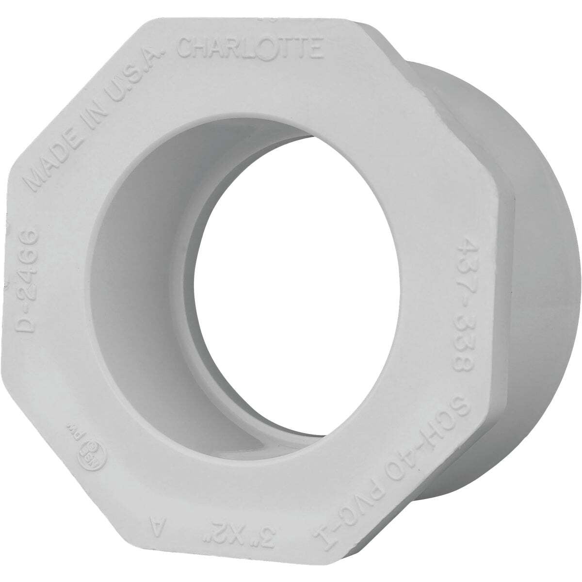 Charlotte Pipe & Foundry PVC021073600 3 x 2 in. Schedule 40 PVC Reducer ...