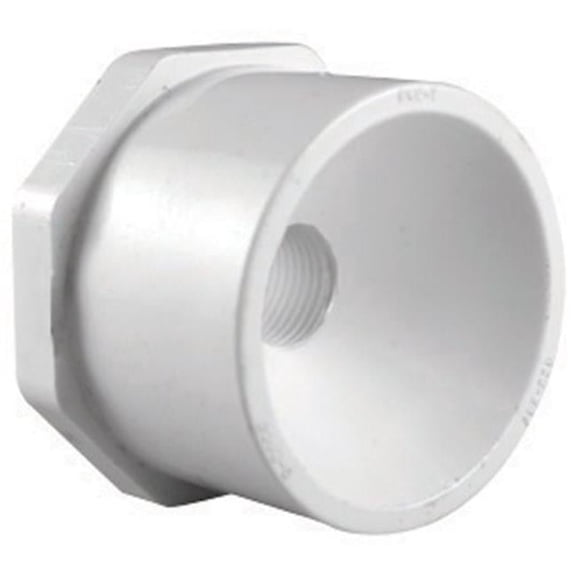 Charlotte Pipe & Foundry PVC021074400 4 x 3 in. Schedule 40 PVC Reducer Bushing