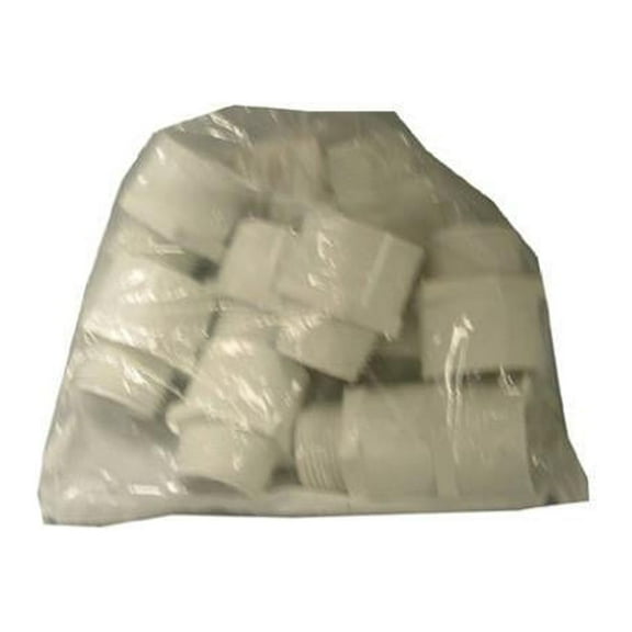 Charlotte Pipe PVC 02109C 1000HA Schedule 40 PVC MIP Adapter, 1 In., 10-Pk. - Quantity 1