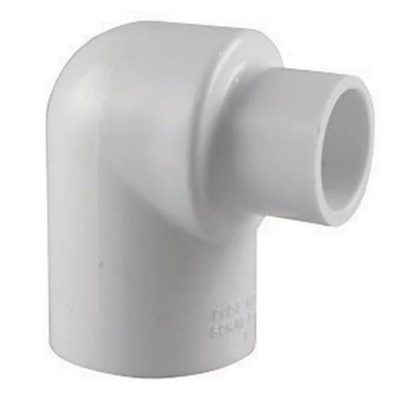 Charlotte Pipe & Foundry PVC023005200 1.25 x 1 in. 90 deg Schedule 40 PVC Reducing Elbow