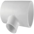 thumbnail image 1 of Charlotte Pipe & Foundry PVC024014300 PVC Schedule 40 Reducing Tee  1.5 x 0.5 in. FPT, 1 of 5