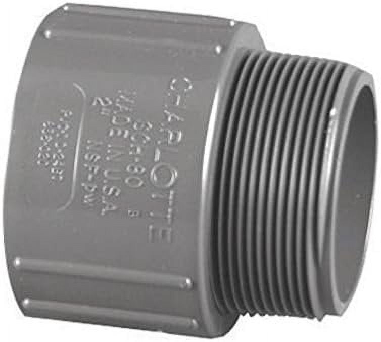 Charlotte Pipe 1/2 in. Schedule 80 PVC S x FPT Female Adapter Charlotte Pipe 1/2 in. Schedule 80 PVC S x FPT Female Adapter