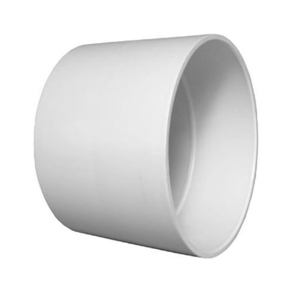 Charlotte Pipe PVC 00100  1400HA Schedule 40 DWV Pipe Coupling, PVC, 4 In. - Quantity 25