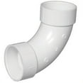 Charlotte Pipe Elbow Long Sweep, Pvc Dwv 11/2 " 90 Deg. Schedule 40