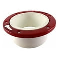 thumbnail image 1 of Charlotte Pipe PVC 00811  0800HA Schedule 40 DWV PVC Closet Flange, White, 4 x 4 In. - Quantity 25, 1 of 1