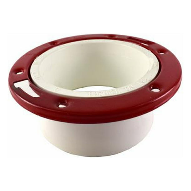 Charlotte Pipe PVC 00811 0800HA Schedule 40 DWV PVC Closet Flange