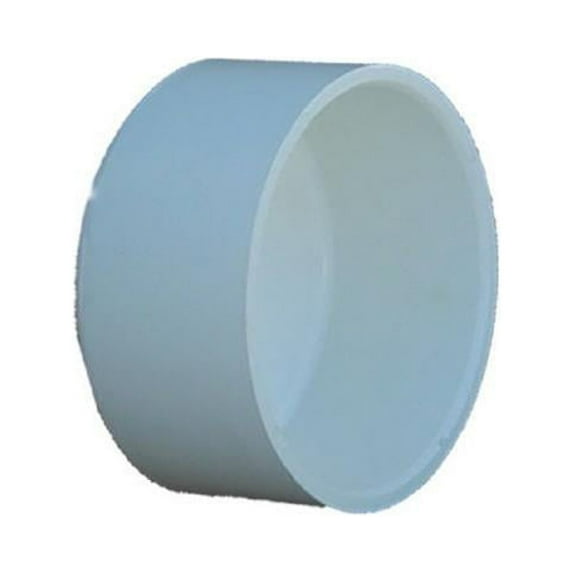 Charlotte Pipe PVC 01116 0600HA Schedule 30 PVC DWV Cap, Schedule 30, 3 In. - Quantity 10