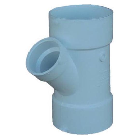 Charlotte Pipe PVC 01601 0600HA Schedule 30 PVC DWV Reducing Wye, 3 x 1-1/2 In. - Quantity 15