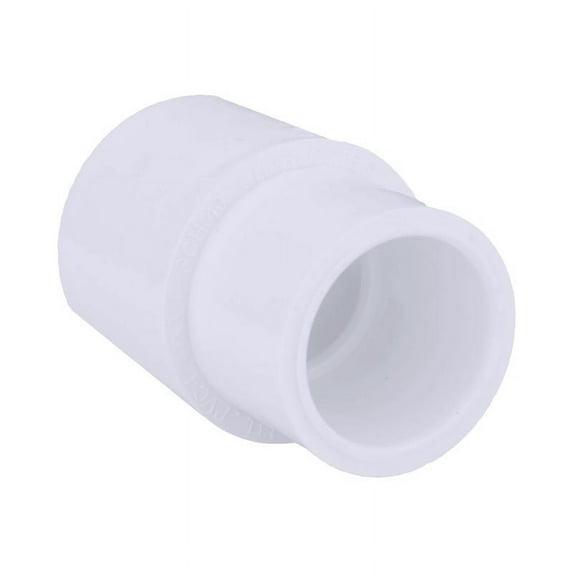 Charlotte Pipe PVC 02100 3600 Coupling Schedule 40 1" Slip X 3/4" D Slip PVC