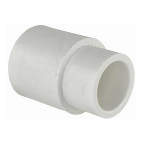 Charlotte Pipe PVC 02100 1800HA Schedule 40 PVC Pressure Coupling, Slip ...