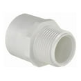 thumbnail image 1 of Charlotte Pipe PVC 02109  2000HA Schedule 40 PVC Male Adapter, White, 4 In. - Quantity 5, 1 of 1