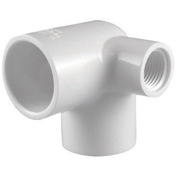 Charlotte Pipe 1"x1/2"fip S I 90d Elbow PVC 02520 1000HA