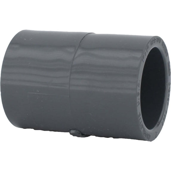Charlotte Pipe PVC 08100 1400HA 1 in. PVC Schedule 80 Slip x Slip Coupling