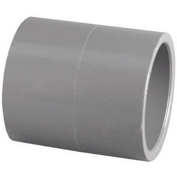 Charlotte Pipe Schedule 80 1-1/2 in. Slip x 1-1/2 in. Dia. Slip PVC Coupling