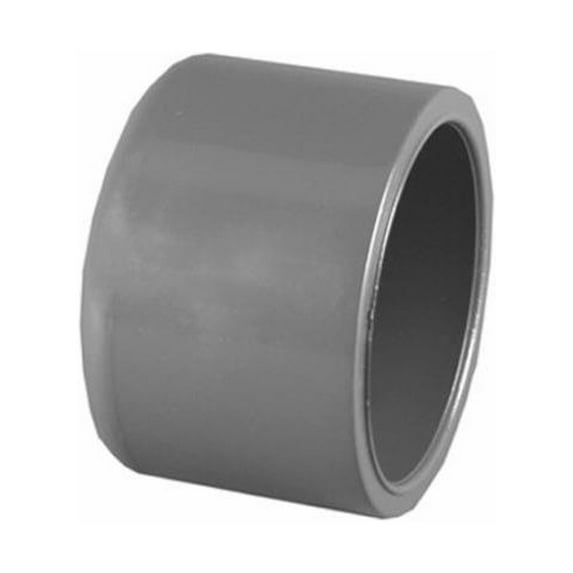 Charlotte Pipe PVC 08116 1800HA Schedule 80 PVC Slip Cap, 1-1/2 In. - Quantity 10