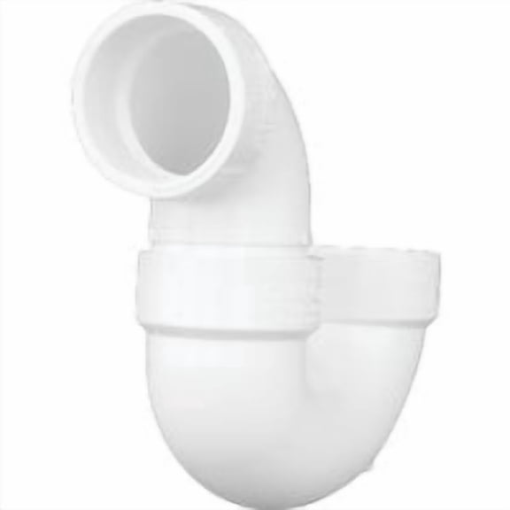 Charlotte Pipe PVC P-Trap - Pack of 10 Bulk Restock Pack