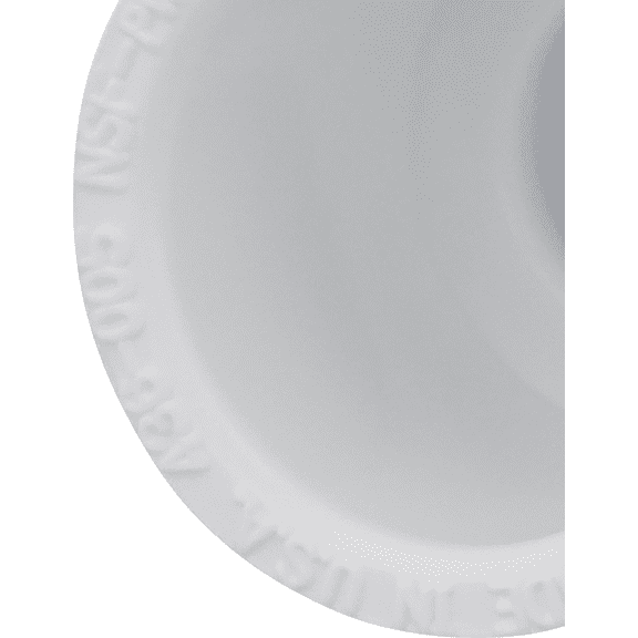 Charlotte Pipe PVC001300600 Repair Coupling 1-1/2" Hub X 1-1/2" D Hub PVC  Residential Use, Standard Application