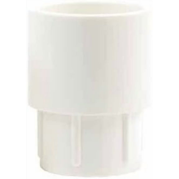 Charlotte Pipe Reducing Adapter - Schedule 40 PVC - 1" x 3/4", White