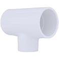 thumbnail image 1 of Charlotte Pipe 1-1/2"x1" Sch40 Pvc Tee PVC 02400  5850HA, 1 of 5