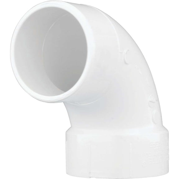 Charlotte Pipe Street Elbow Pvc Dwv 3 " 90 Deg. Schedule 30