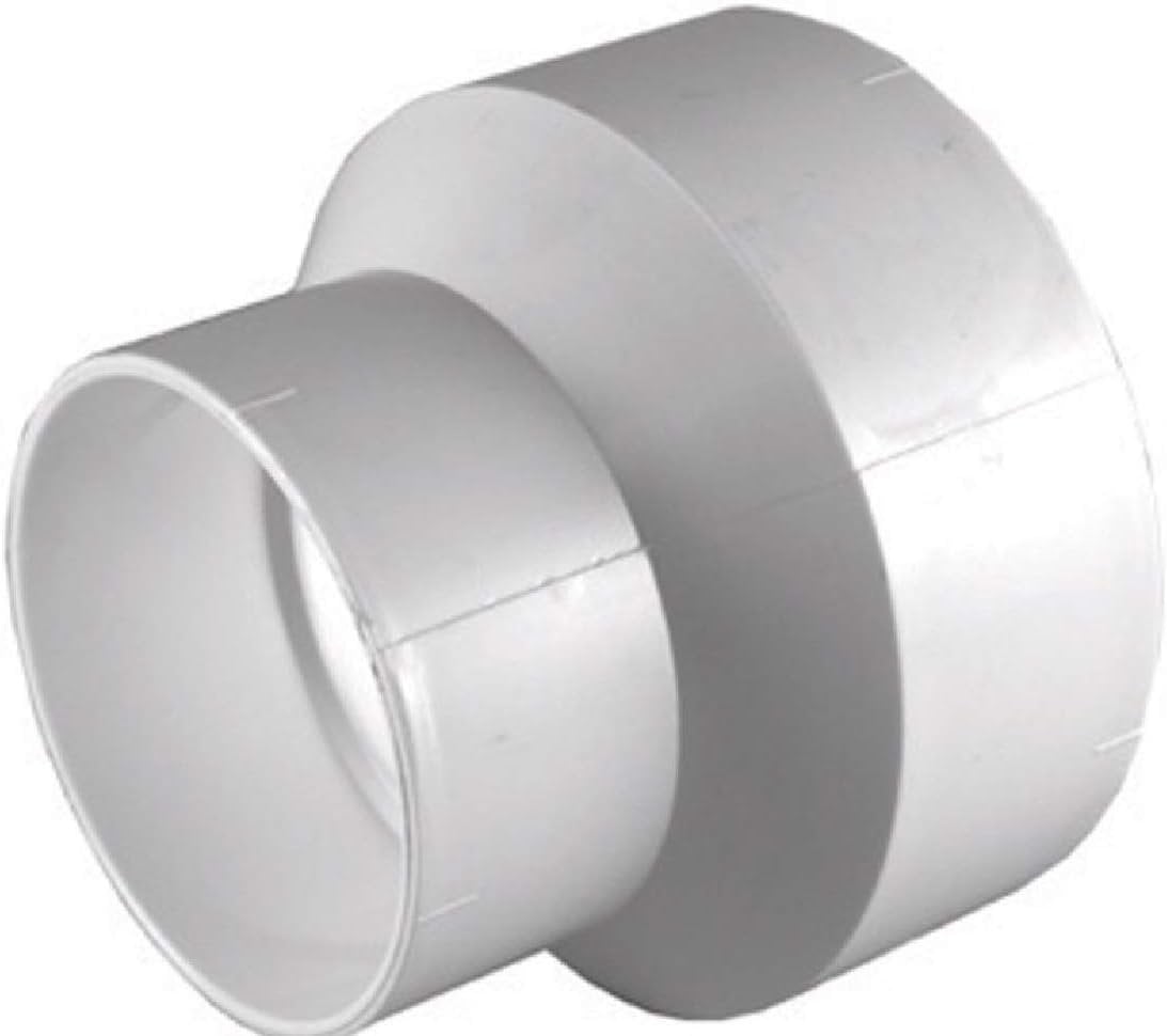 Charlotte Pipe Schedule 30 3 in. Hub x 1-1/2 in. Dia. Hub PVC Reducing ...