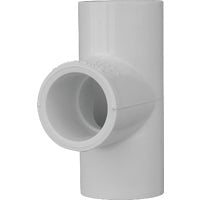 Charlotte PVC 02400 0600 0.5 in. Slip x Slip x Slip PVC Pipe Tee - pack of 25