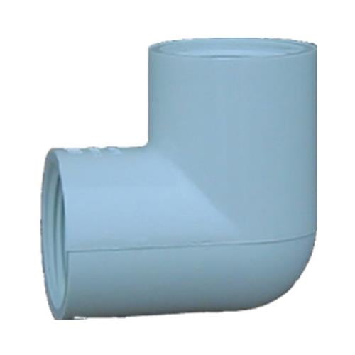 Charlotte Pipe 47552 Schedule 40 1.25 in. FPT x 1.25 in. Dia. FPT PVC Elbow