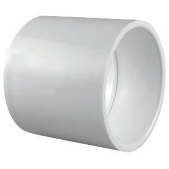 Charlotte Pipe Schedule 40 Pressure PVC Coupling, Case of 10