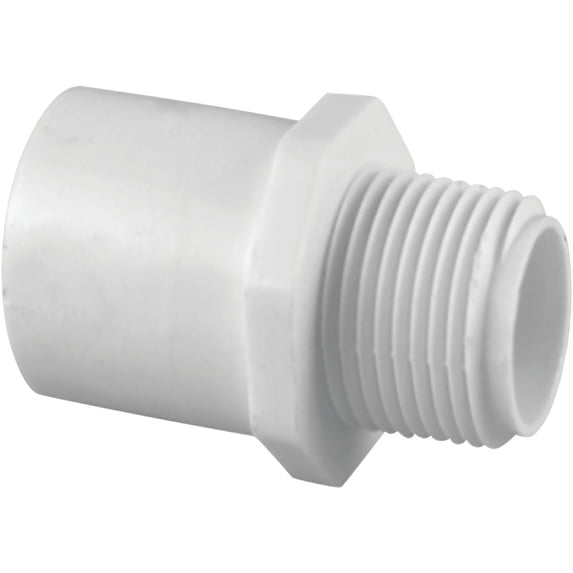 Pvc Pipe Extensions Charlotte Pipe Schedule 40 3/4 in. FPT x 3/4 in. Dia. MPT PVC Riser ...