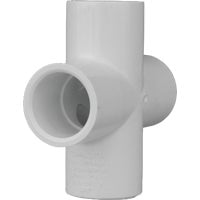 Charlotte Pipe Schedule 40 3/4 in. PVC Pipe Cross PVC 02410  0600HA
