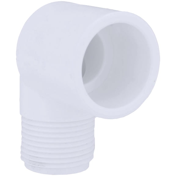 Charlotte Pipe Schedule 40 3/4 in. Slip x 3/4 in. Dia. MPT PVC Street Elbow