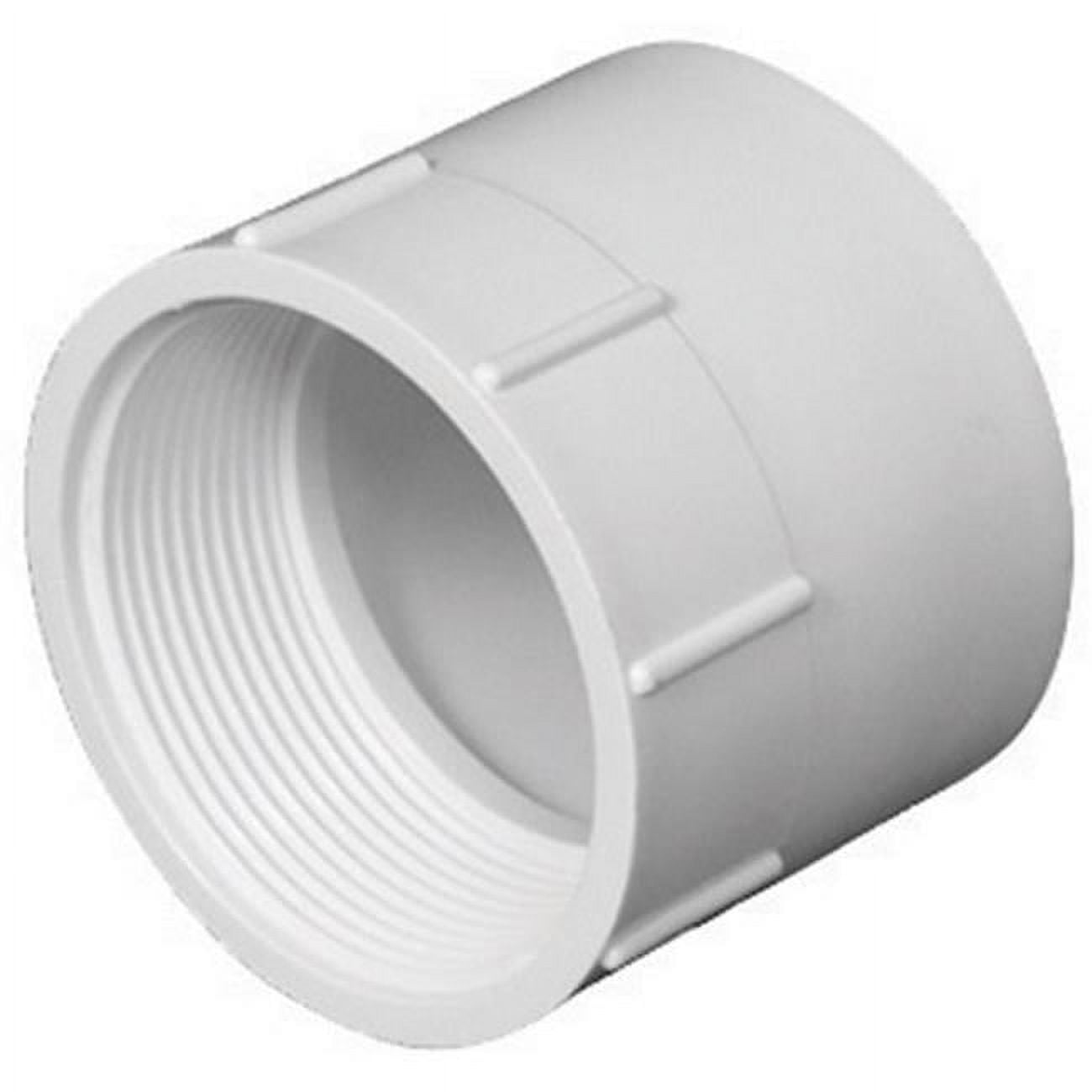 Charlotte Pipe Schedule 40 3 in. Hub X 3 in. D FPT PVC Pipe Adapter 1
