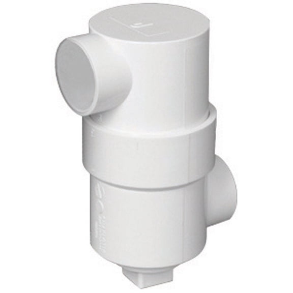 Charlotte Pipe Schedule 40 3 in. Hub x 6 in. Dia. Hub PVC Drum Trap