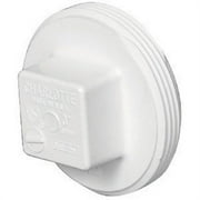 Charlotte Pipe  Schedule 40  3 in. MPT   PVC  Clean-Out Plug