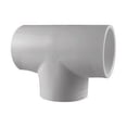 thumbnail image 1 of Charlotte Pipe Schedule 40 3 in. Slip x 3 in. Dia. Slip PVC Tee, 1 of 6