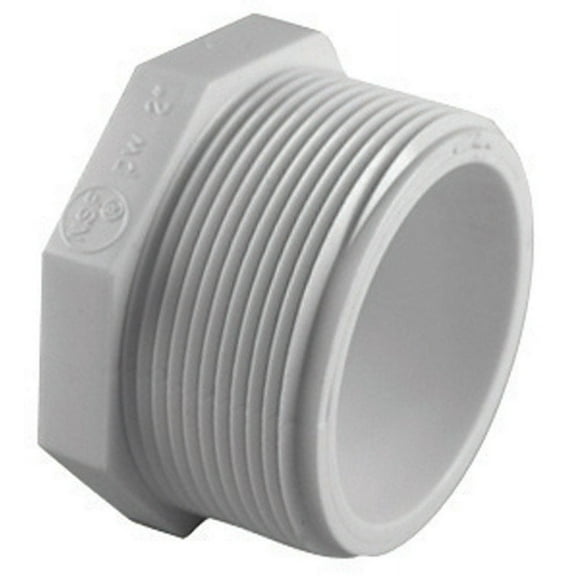 Charlotte Pipe Schedule 40 4 in. MPT PVC Plug
