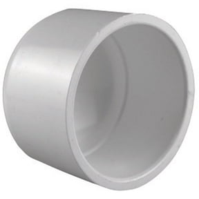 Charlotte Pipe Schedule 40 4 in. Socket x 4 in. Dia. Socket PVC Cap