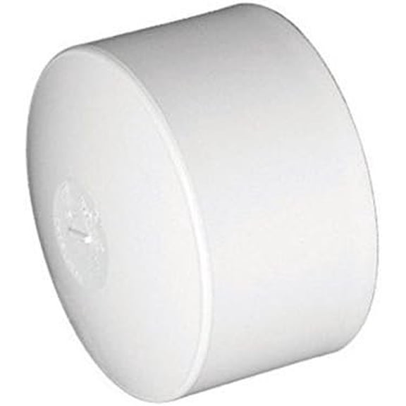 Charlotte Pipe Schedule 40 6 in. Hub x 2 in. Dia. MPT PVC Cap