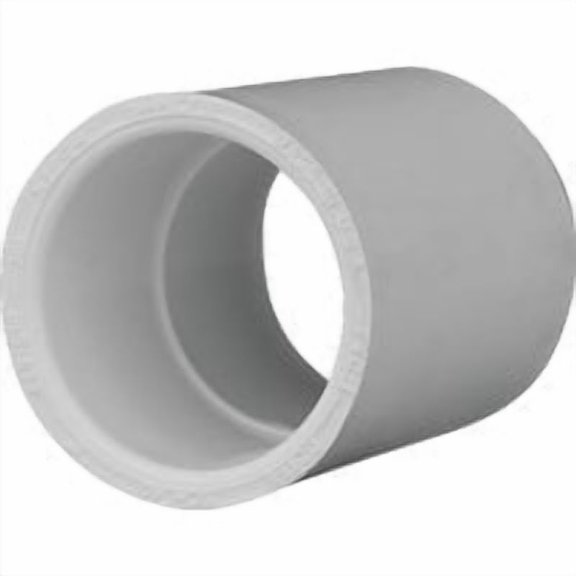 Charlotte Pipe Schedule 40 Pressure PVC Coupling - Pack of 8 Contractor Value Pack