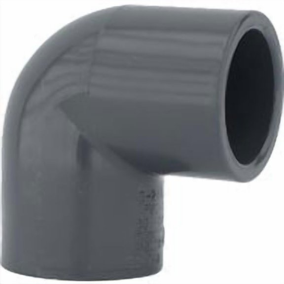 Charlotte Pipe Schedule 80 1-1/2 in. Slip x 1-1/2 in. Dia. Slip PVC Elbow