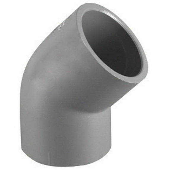 Charlotte Pipe Schedule 80 1-1/2 in. Slip x 1-1/2 in. Dia. Slip PVC Elbow