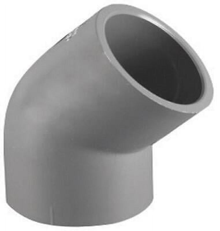 Charlotte Pipe Schedule 80 11/4 in. Slip X 11/4 in. D Slip PVC 45