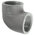 thumbnail image 1 of Charlotte Pipe Schedule 80 2 in. FPT x 2 in. Dia. FPT PVC Elbow, 1 of 2