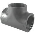 thumbnail image 1 of Charlotte Pipe Schedule 80 2 in. FPT x 2 in. Dia. FPT PVC Tee, 1 of 2
