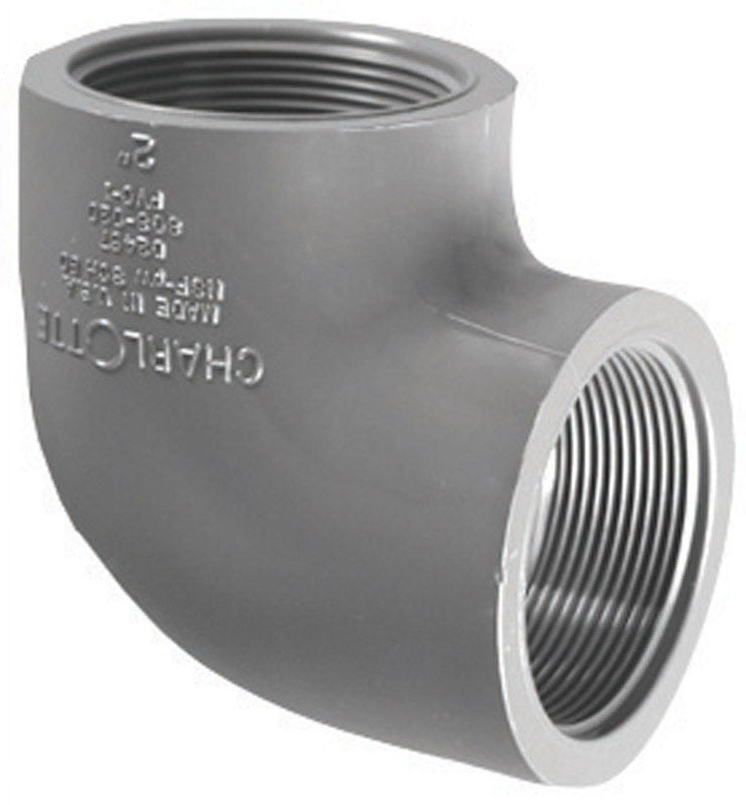 Pvc Pipe Exploded Charlotte Pipe Schedule 80 PVC Elbow (Female x Female) - Walmart.com