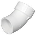 thumbnail image 1 of Charlotte Pipe Street Elbow Pvc Dwv 1-1/2 " 45 Deg. Schedule 40, Qty 60, 1 of 1